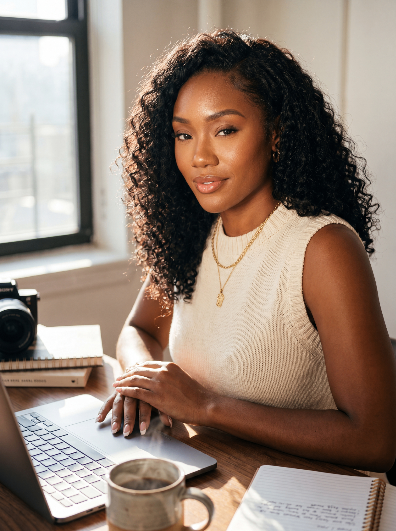 Anesha D. Saunders, founder of Radiant Studios